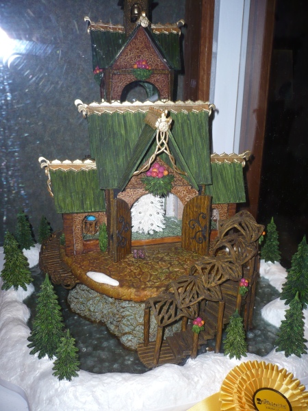 Gingerbread House from Grove Park Inn and Spa (yes, it's all food)